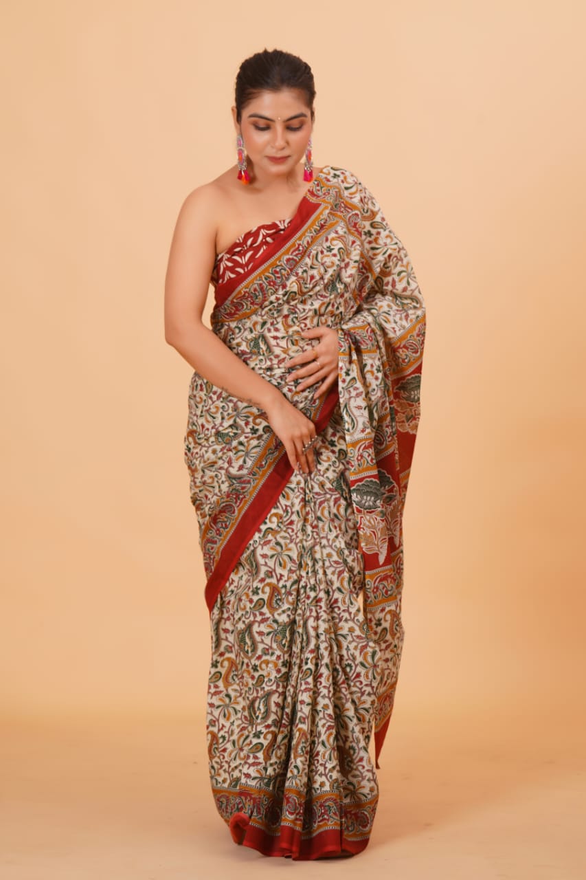 Limited Edition Mul Cotton Saree – Premium Look (BWCSR18)