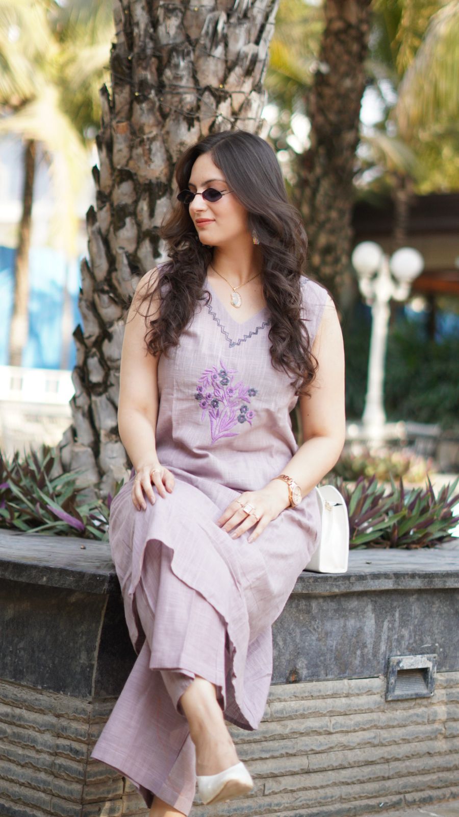 Dazzling Cotton Stitched Co-Ord Set with Beautiful Embroidery (BWCS07)
