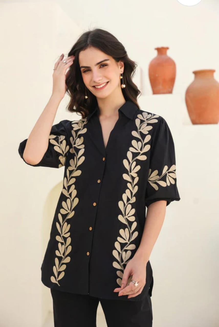 Designer Co-Ord Set with Artisan Handwork Detailing (BWCS36)