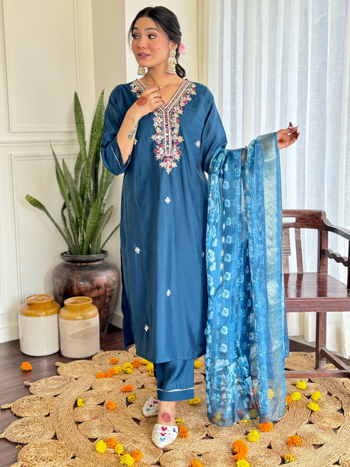 Premium Handwork Suit for Haldi & Festive Wear (BWCHACH07)